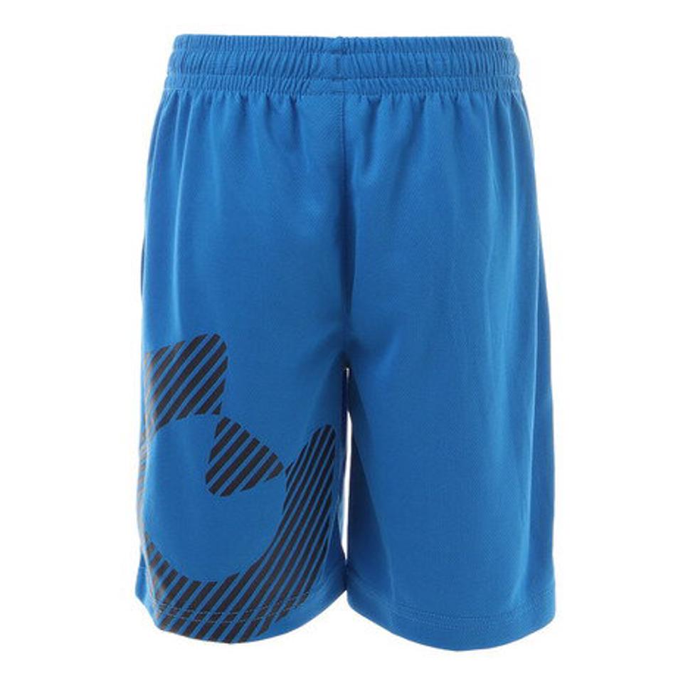 ジローム（GIRAUDM）（キッズ）ドライ 吸汗速乾 UVカット ジュニア ニット ハーフパンツ 868GM1CD6737 BLU ショートパンツ 短パン