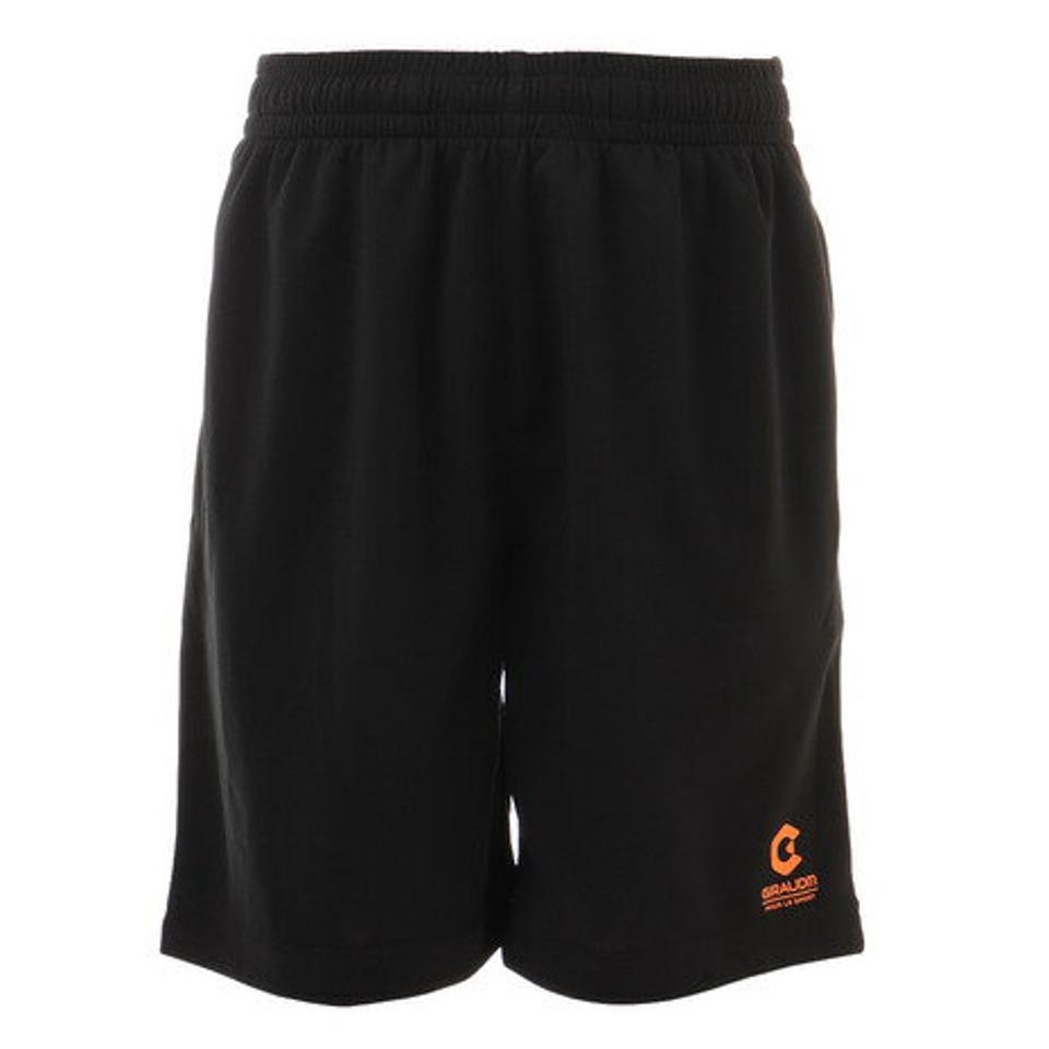 ジローム（GIRAUDM）（キッズ）ハーフパンツ キッズ ドライ 吸汗速乾 UVカット ニット 868GM1CD6737 BLK