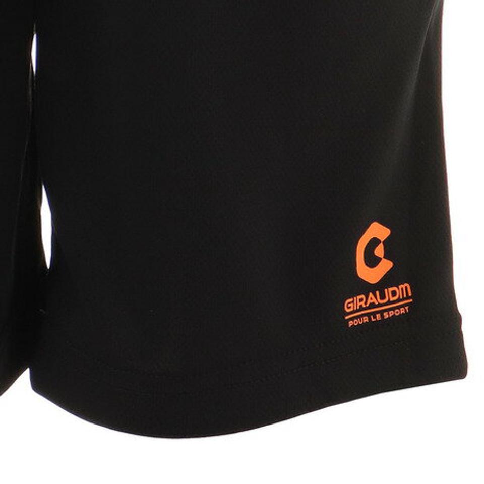 ジローム（GIRAUDM）（キッズ）ハーフパンツ キッズ ドライ 吸汗速乾 UVカット ニット 868GM1CD6737 BLK