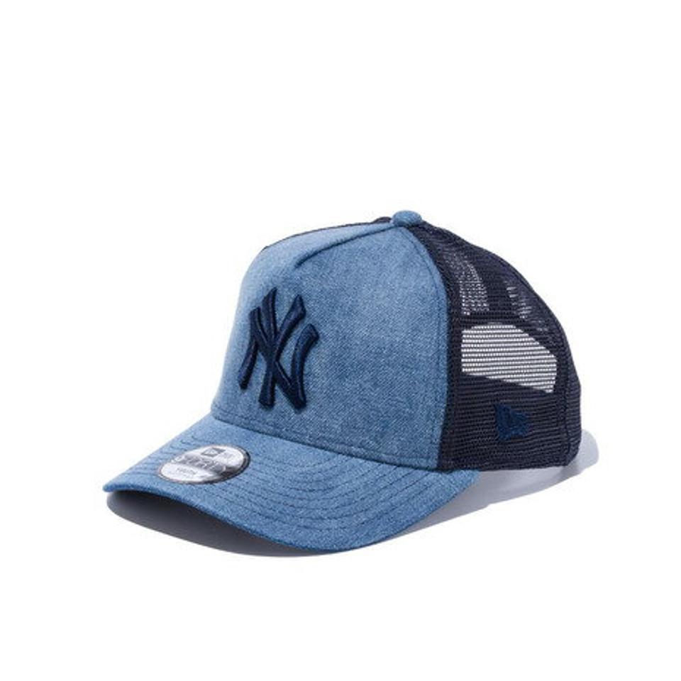 ニューエラ（NEW ERA） ジュニア 9FORTY A-Frame トラッカー ニューヨーク・ヤンキース キャップ 12854239 （キッズ）