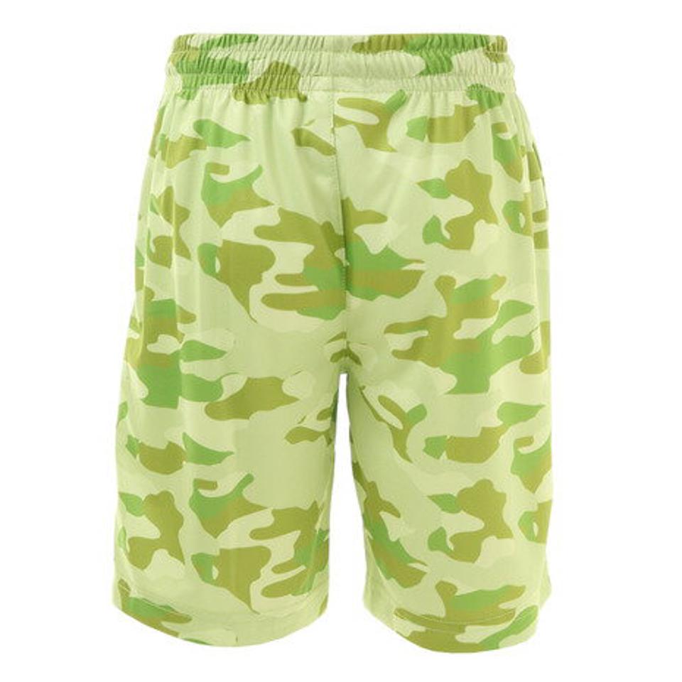 ジローム（GIRAUDM）（キッズ）ドライ 吸汗速乾 UVカット ジュニア ニット ハーフパンツ 868GM1CD6736 YEL ショートパンツ 短パン