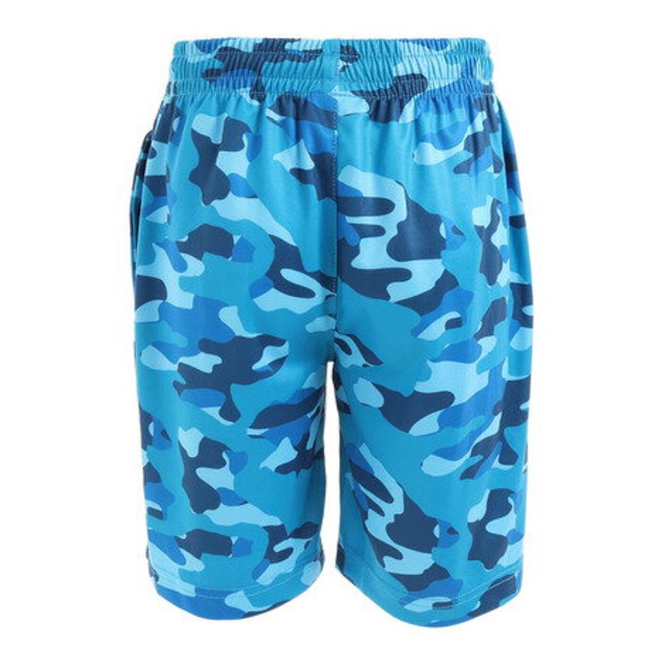 ジローム（GIRAUDM）（キッズ）ドライ 吸汗速乾 UVカット ジュニア ニットハーフパンツ 868GM1CD6736 BLU ショートパンツ 短パン