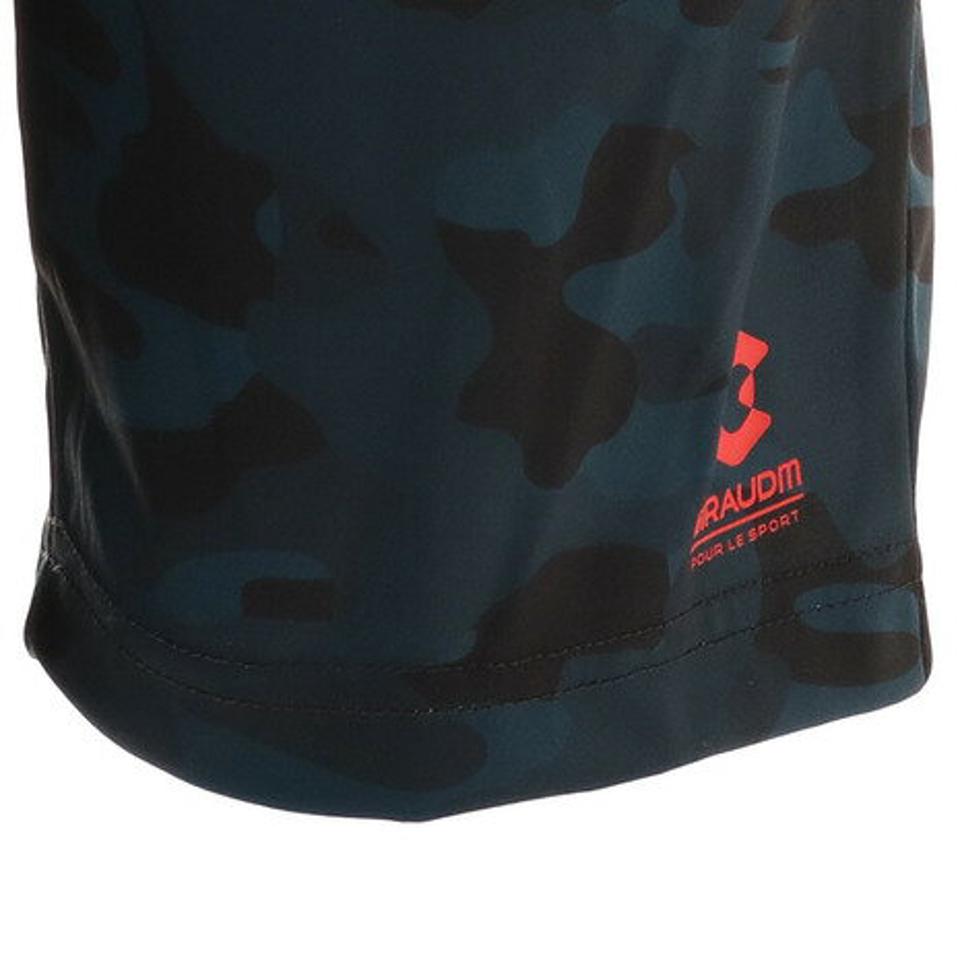 ジローム（GIRAUDM）（キッズ）ドライ 吸汗速乾 UVカット ジュニア ニット ハーフパンツ 868GM1CD6736 BLK ショートパンツ 短パン