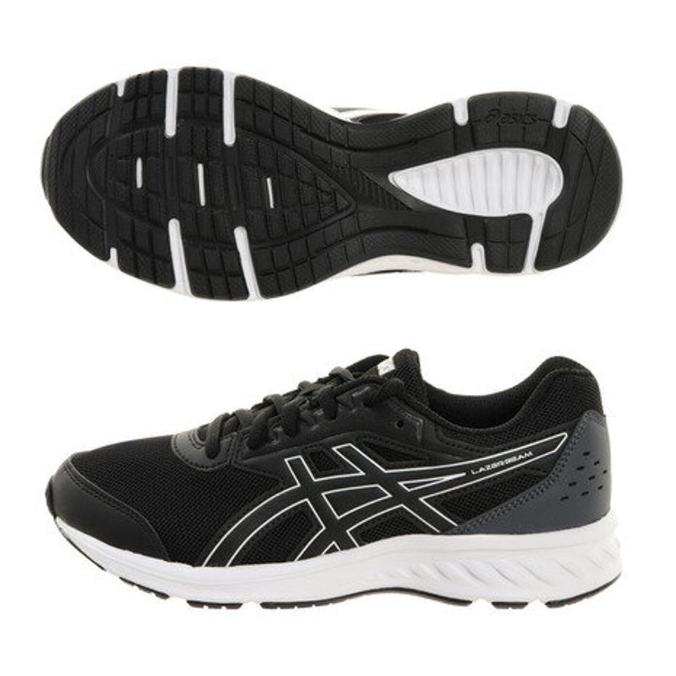 アシックス(ASICS)(キッズ)ジュニア ランニングシューズ 黒 レーザービーム JF ブラック 1154A084.002 スニーカー