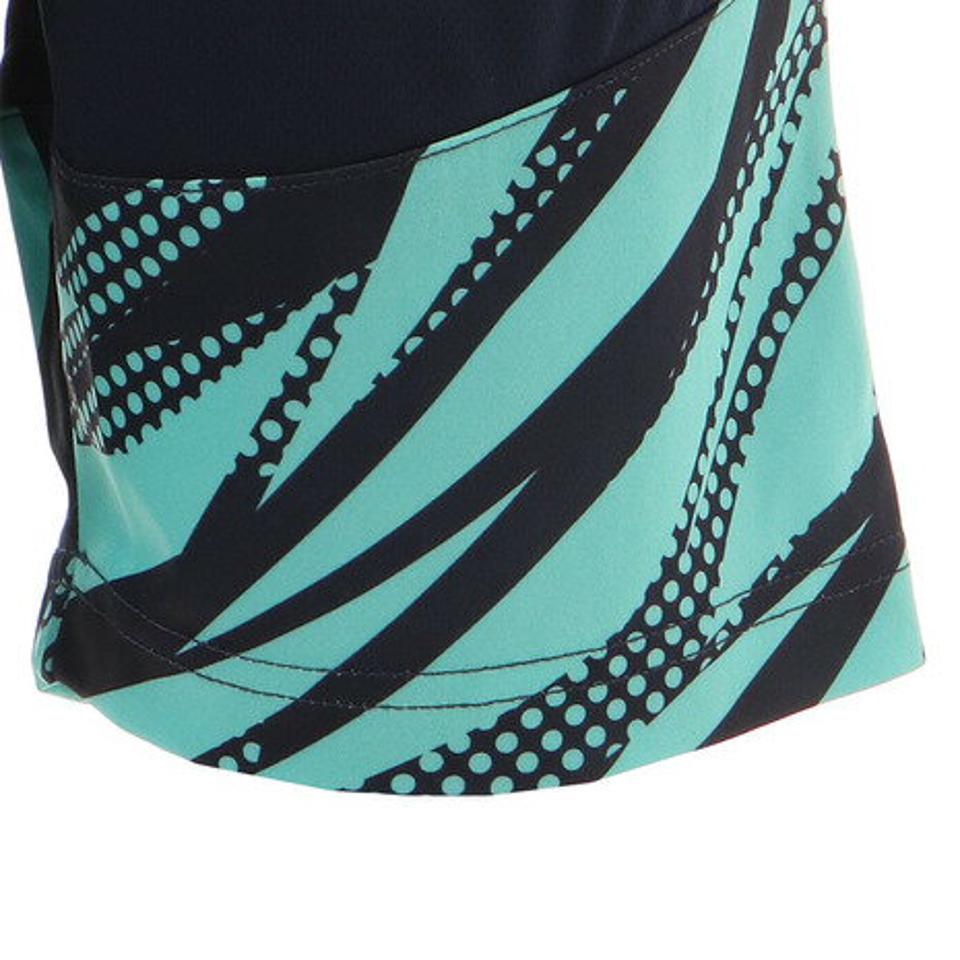 ジローム（GIRAUDM）（キッズ）ドライ 吸汗速乾 UVカット ジュニア ニット ハーフパンツ 868GM1CD6735 NVY ショートパンツ 短パン