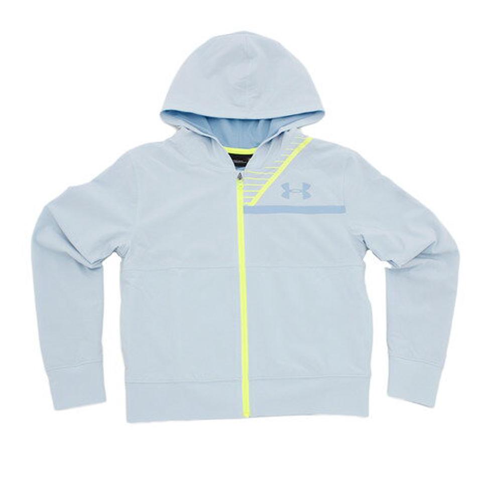 アンダーアーマー(UNDER ARMOUR) ジャージーラインド ウーブンフルジップパーカー 1323874 CDB/BOB AT (キッズ)