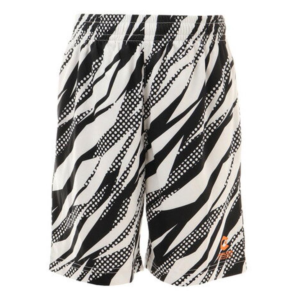 ジローム（GIRAUDM）（キッズ）ドライ 吸汗速乾 UVカット ジュニア ニット ハーフパンツ 868GM1CD6734 WHT ショートパンツ 短パン