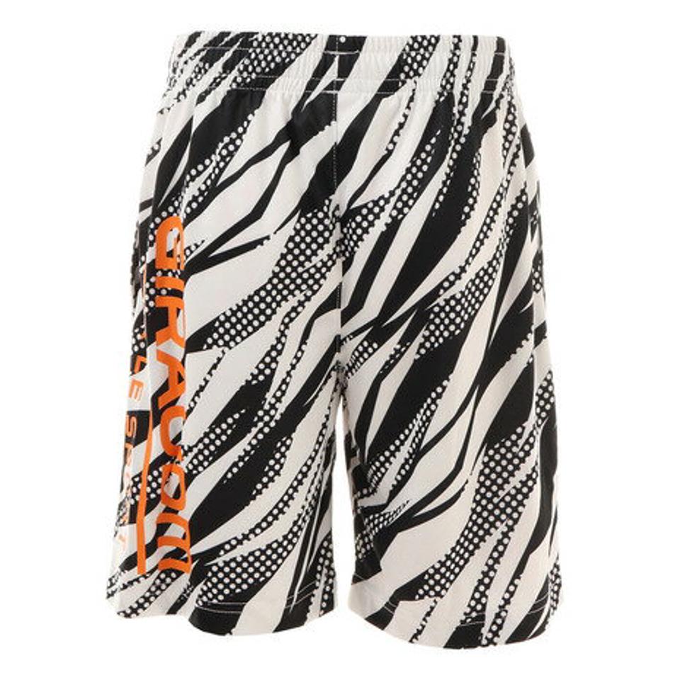 ジローム（GIRAUDM）（キッズ）ドライ 吸汗速乾 UVカット ジュニア ニット ハーフパンツ 868GM1CD6734 WHT ショートパンツ 短パン