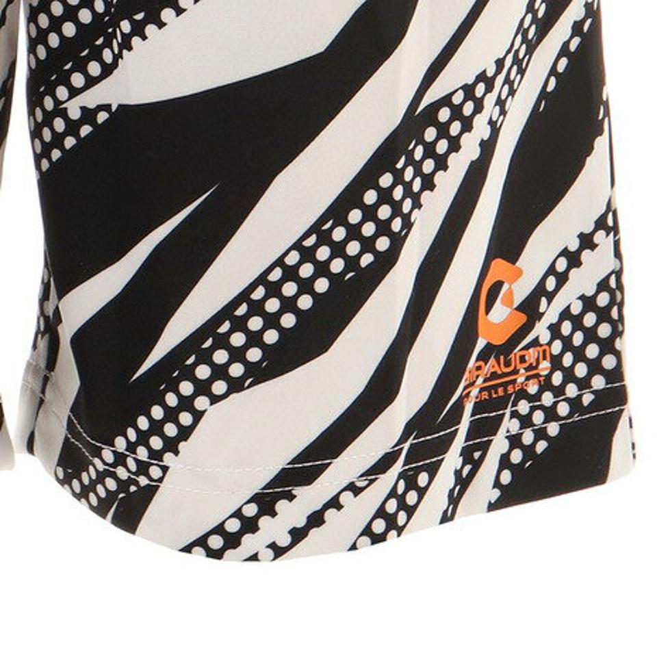 ジローム（GIRAUDM）（キッズ）ドライ 吸汗速乾 UVカット ジュニア ニット ハーフパンツ 868GM1CD6734 WHT ショートパンツ 短パン