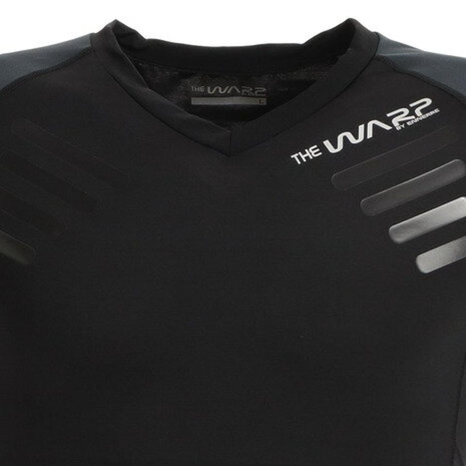 ザ・ワープ・バイ・エネーレ（The Warp By Ennerre）（メンズ）マッスルメーカートップス コンプレッションウェア WB38JT01 BLK