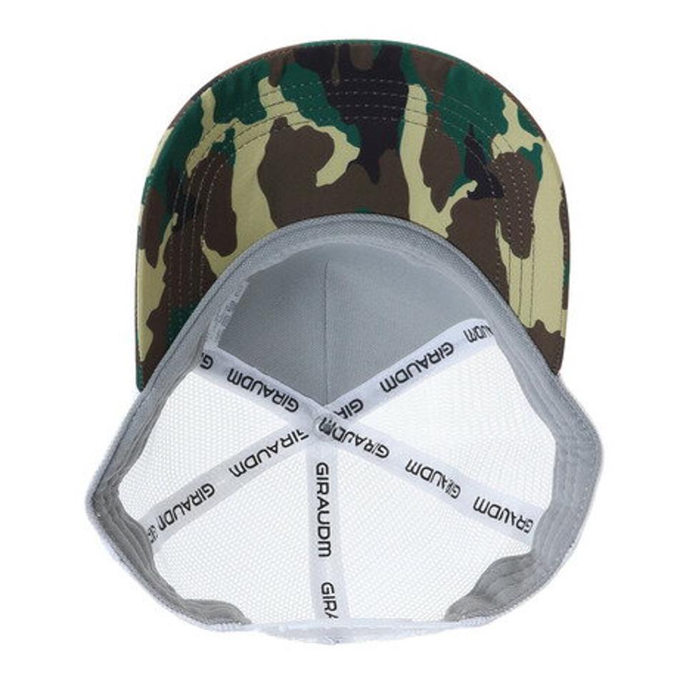 ジローム（GIRAUDM） 帽子 ジュニア カモ柄 メッシュキャップ 899GM0ST6143 GRN 日よけ （キッズ）