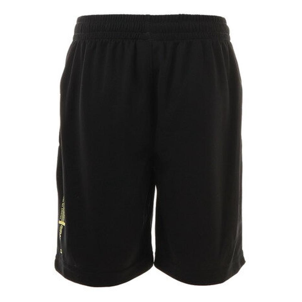 ジローム(GIRAUDM)(キッズ)ドライ 吸汗速乾 UVカット ジュニア ニット ハーフパンツ 868GM1CD6732 BLK ショートパンツ 短パン