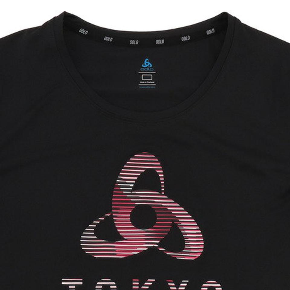 【ランニング対象品購入&エントリーでP10倍！8/19 20:00〜8/28 23:59】オドロ（ODLO） ランニング ランニングウェア レディース ELEMENT Light クルーネック半袖シャツ 313111-60219 （レディース）