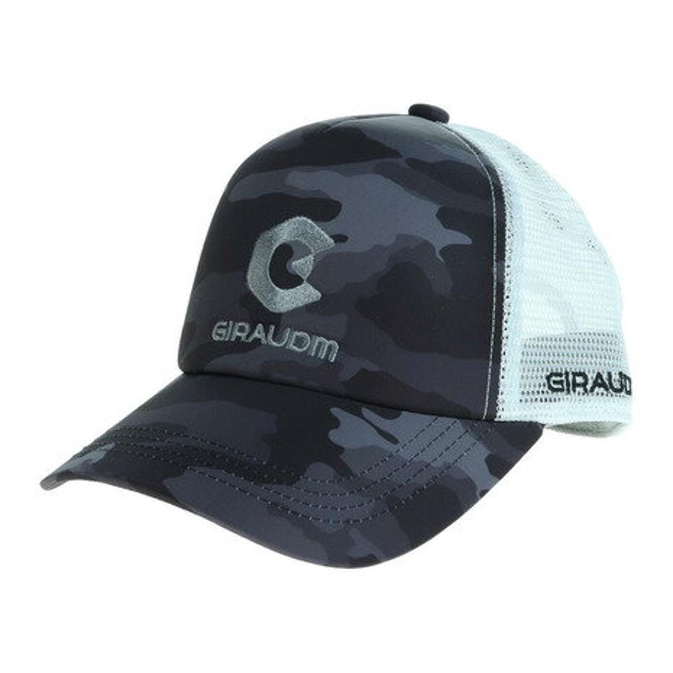 ジローム（GIRAUDM） 帽子 キッズ カモ柄 メッシュキャップ 899GM0ST6143 BLK 日よけ （キッズ）