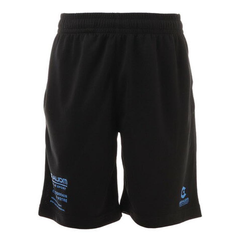 ジローム（GIRAUDM）（キッズ）ドライ 吸汗速乾 UVカット ジュニア ニット ハーフパンツ 868GM1CD6731 BLK ショートパンツ 短パン