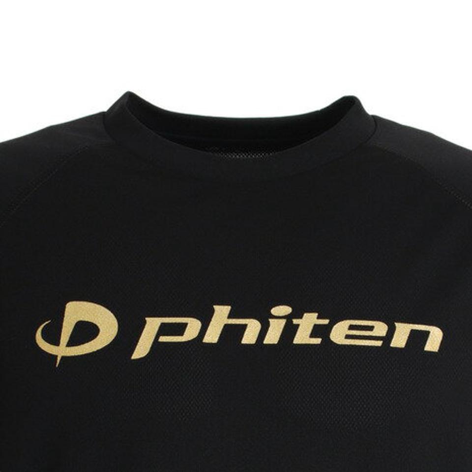 ファイテン（PHITEN）（メンズ） RAKUシャツ スムースドライ BKGD 3120JG35400
