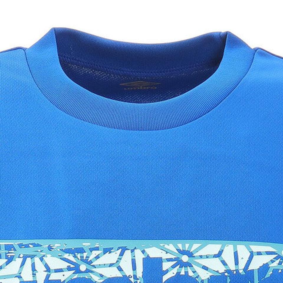 アンブロ（UMBRO）（キッズ）ジュニア 機能シャツ UMJPJA65XB BLU