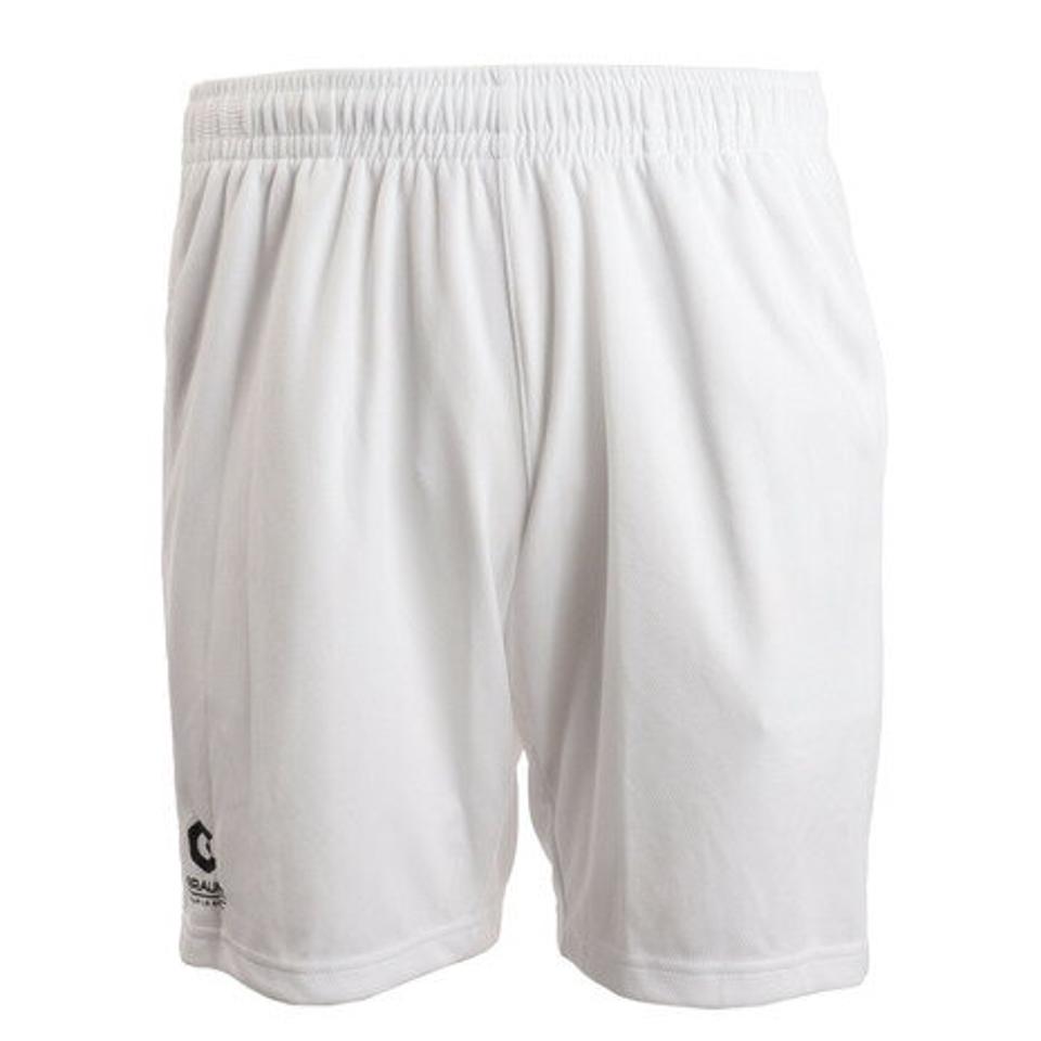 【2点10%OFFクーポン対象！8/17まで】ジローム（GIRAUDM）（メンズ）ドライ 吸汗速乾 UVカット ニット ハーフパンツ 866GM1CD6729 WHT ショートパンツ 短パン