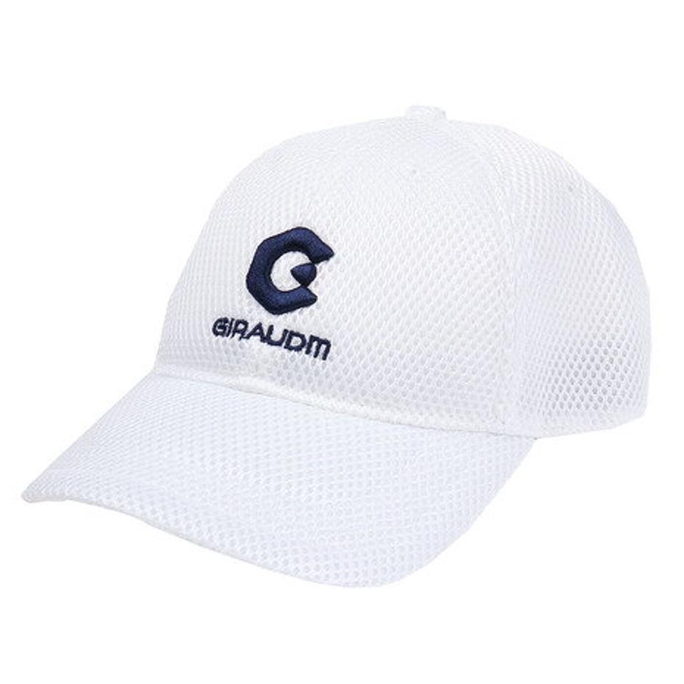 【10/26 10:00〜10/28 23:59迄 エントリー＆対象3店舗買い回りで最大P10倍！】ジローム（GIRAUDM） 帽子 メンズ キャップ 3Dロゴキャップ 897GM0ST6195 WHT 大きめ 日よけ ランニングキャップ （メンズ）