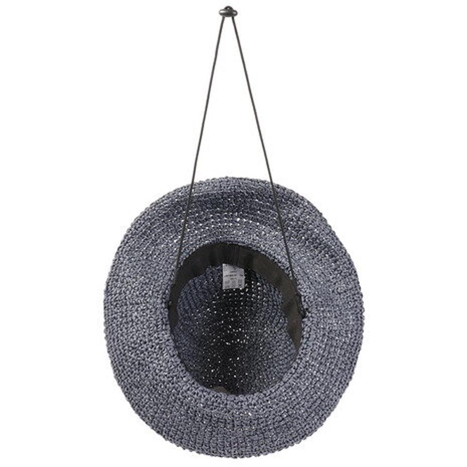 ウィッテム（HUITIEME） 帽子 レディース 麦わら帽子 SINGLE CROCHET PAPER ハット HU20SST898006 NVY 大きめ 日よけ （レディース）