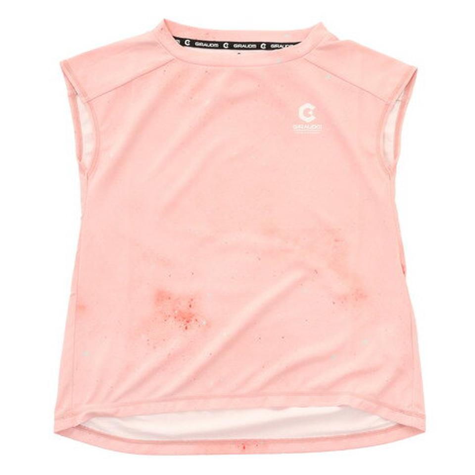 ジローム（GIRAUDM）（レディース）ドライ 吸汗速乾 放熱素材 UVカット レディース ノースリーブ シャツ 864GM1DT6701 ORG