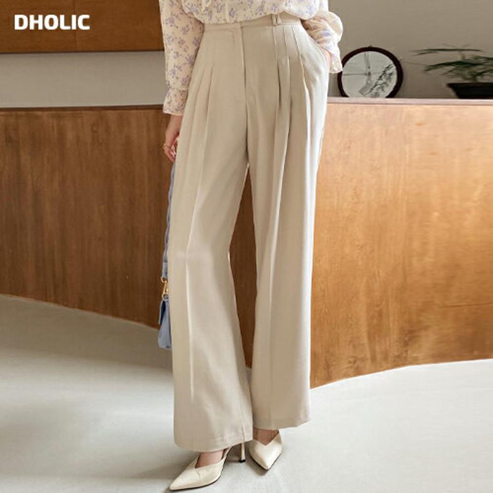 シークレットゴムサイドボタンスラックス・全3色・b00315 レディース 【pt】パンツ ロング 丈 スラックス 単色 無地 シンプル 春 夏 秋 冬 オフィスカジュアル 脚長 ダーツ カラーパンツ 楽ちん 大人 パステル きれいめ 韓国ファッション ハイホリHIHOLLI