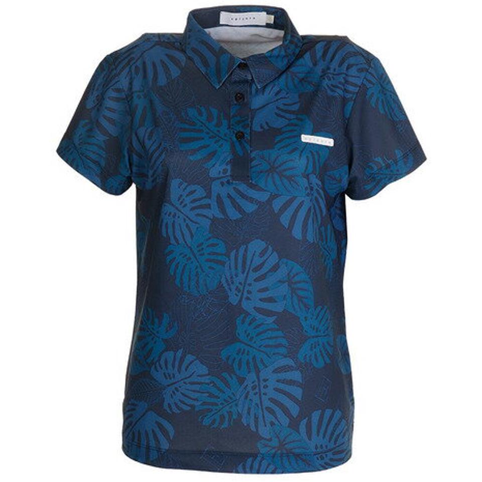 エピキュール（epicure） ゴルフウェア ボタニカルプリントポロシャツ 152-22251-098 （レディース）