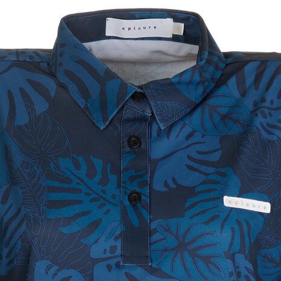 エピキュール（epicure） ゴルフウェア ボタニカルプリントポロシャツ 152-22251-098 （レディース）