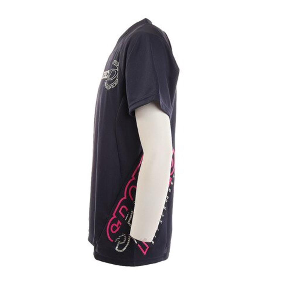 デサント（DESCENTE） バレーボールウェア 半袖プラクティスシャツ DVUTJA52 NV （メンズ、レディース）