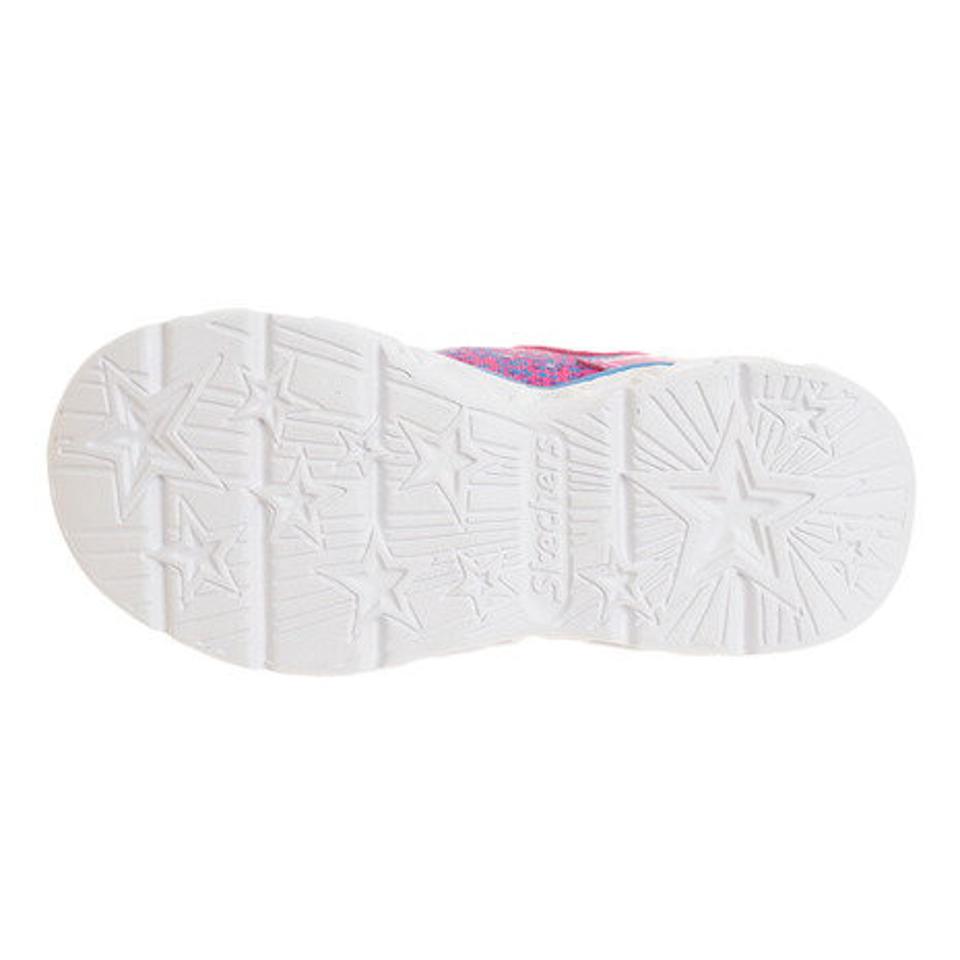 スケッチャーズ（SKECHERS）（キッズ）スニーカー ジュニア ギャラクシー ライツ 10920L ベルクロ 紐なし