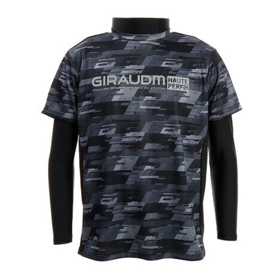 ジローム（GIRAUDM） ドライプラスUVプラシャツインナーセット 863GM0HD2399 BLK オンライン価格 （メンズ）