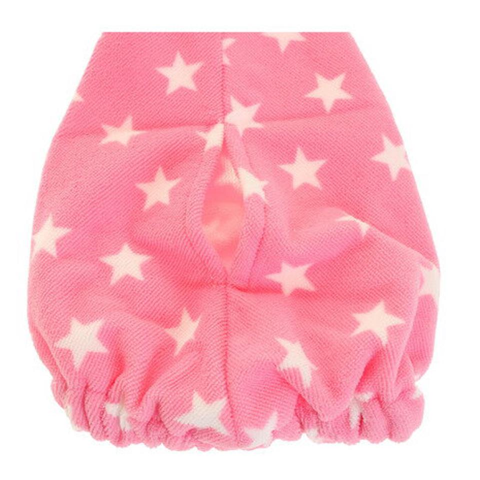 【10％OFFクーポン！3/30まで】丸眞（marushin）（キッズ）キャップタオル スタードットピンク 135025400