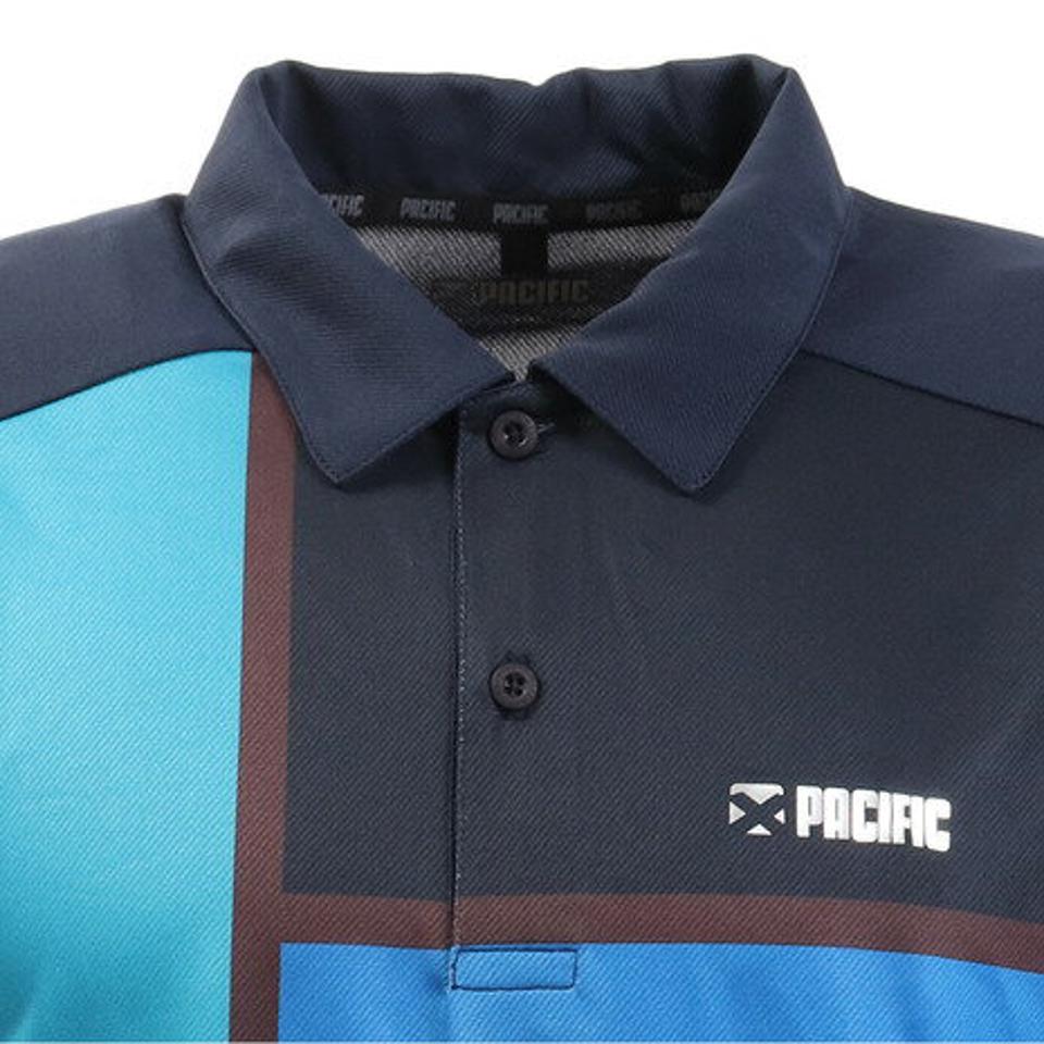 【5/15限定 エントリー＆3点以上ご購入でP最大10倍】【ポイント15倍】パシフィック（PACIFIC） テニス ドライプラス RAPTOR AIR ポロシャツ P PT20SM403 NVY （メンズ）