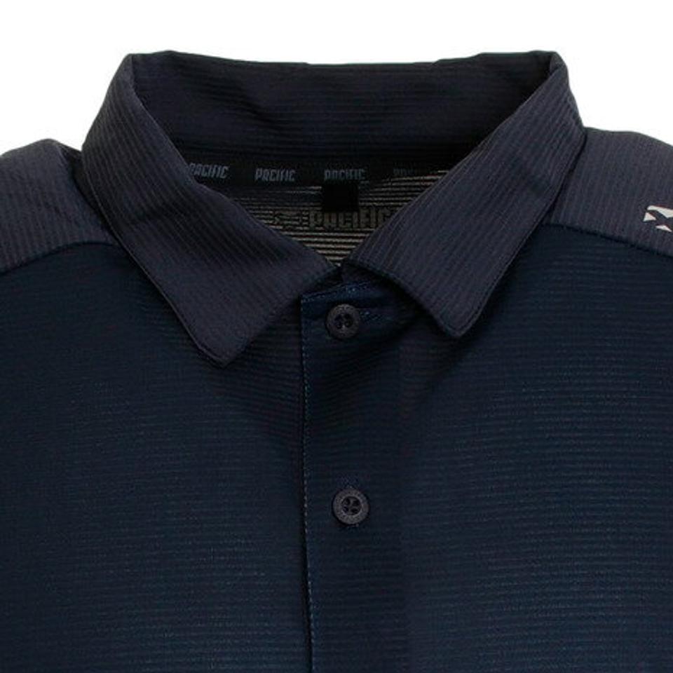 【5点以上で10％OFFクーポン！8/7まで】パシフィック（PACIFIC） テニス ドライプラス RA 半袖ポロシャツ G PT20SM401 NVY （メンズ）