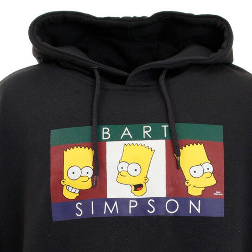 パワー・トゥ・ザ・ピープル（POWER TO THE PEOPLE） バート シンプソン プリントパーカー 0330103-02CHA （メンズ）