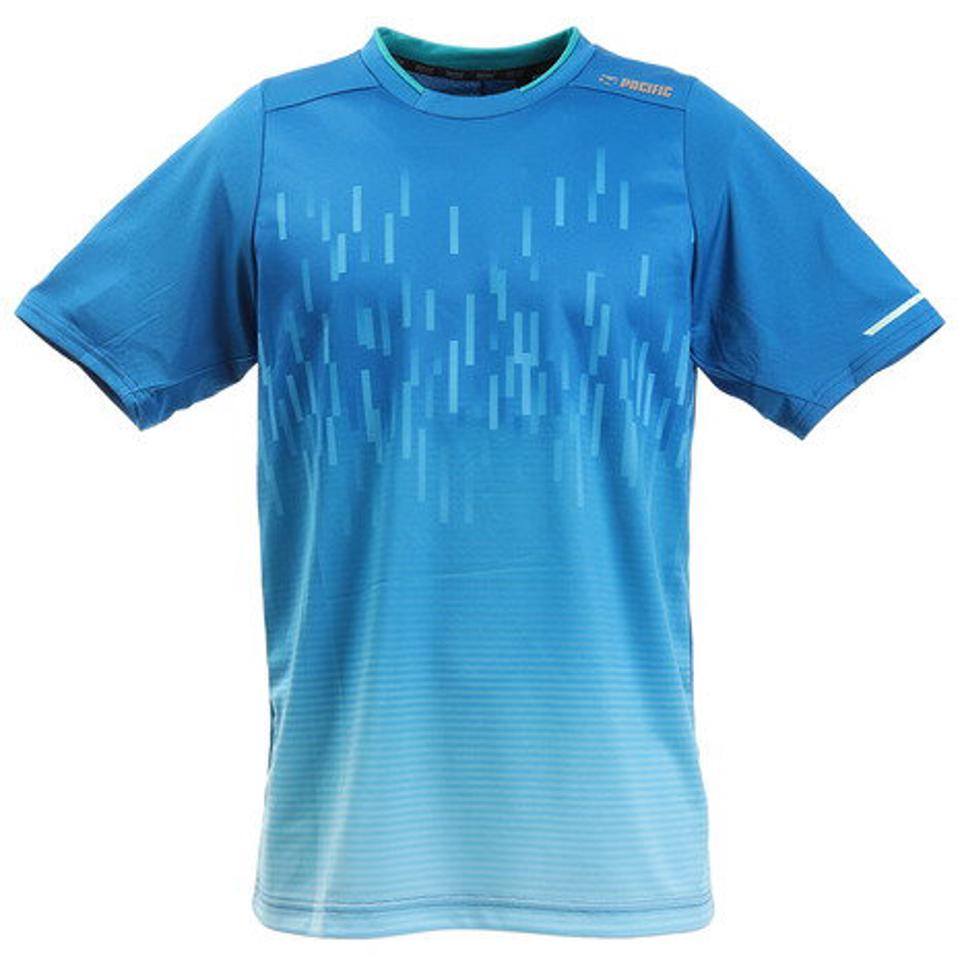 パシフィック(PACIFIC) テニス ドライプラス RAPTOR AIR 半袖シャツ BMG PT20SM405 BLU (メンズ)