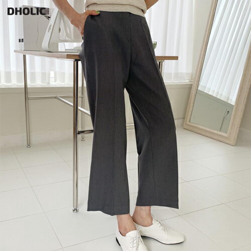 スリムボタンスラックス・全3色・t00569 レディース 【pt】韓国ファッション ボトムス ロング ロングパンツ スラックスパンツ スラックス スリム ボタン ストレート 無地 ベーシック シンプル 体型カバー フェミニン カジュアル 春 秋