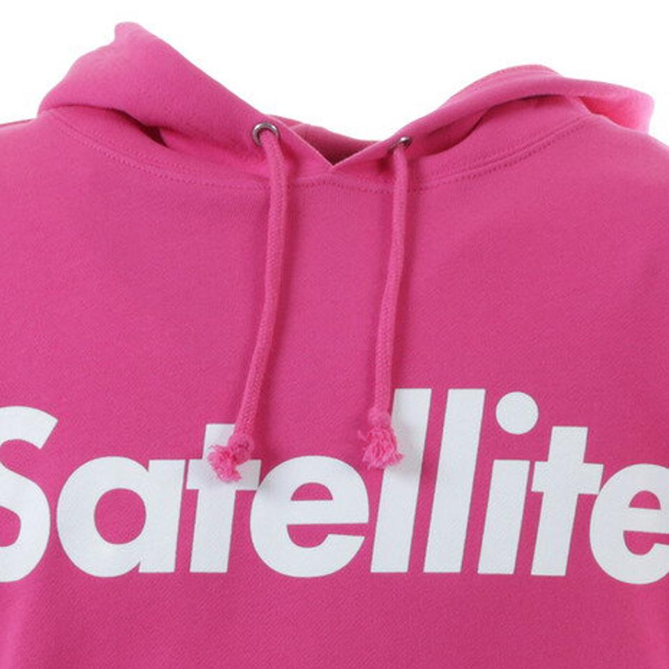 サテライト（Satellite）（メンズ、レディース）バドミントン ウェア 2トーン フーディトパーカー ST2HP PINK/NAVY