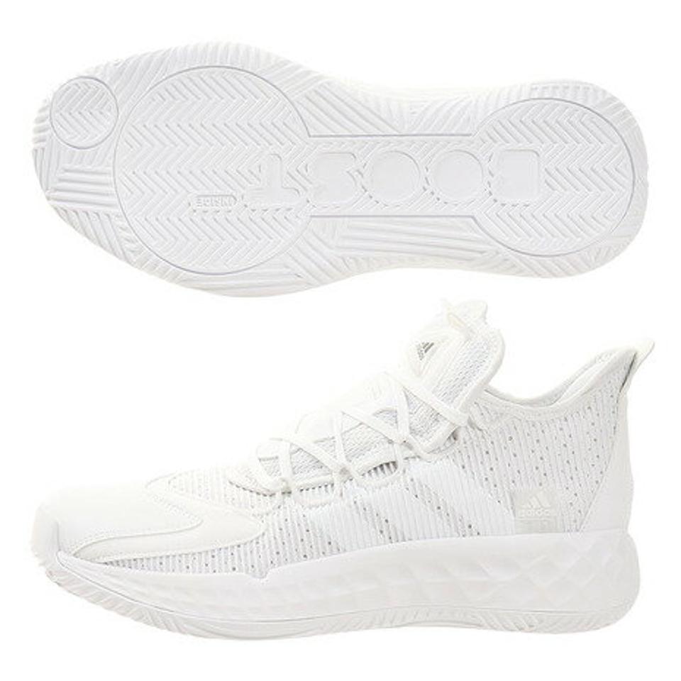 アディダス(adidas)(メンズ、レディース、キッズ)バスケットシューズ プロ ブースト ロー G58682 バッシュ 白