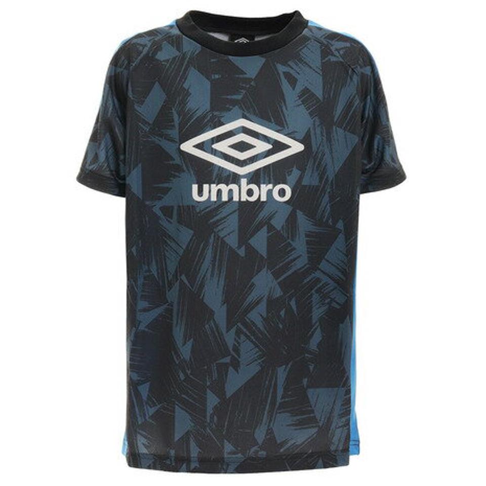 アンブロ(UMBRO) ジュニア 機能シャツ UMJPJA62XB BLK (キッズ)