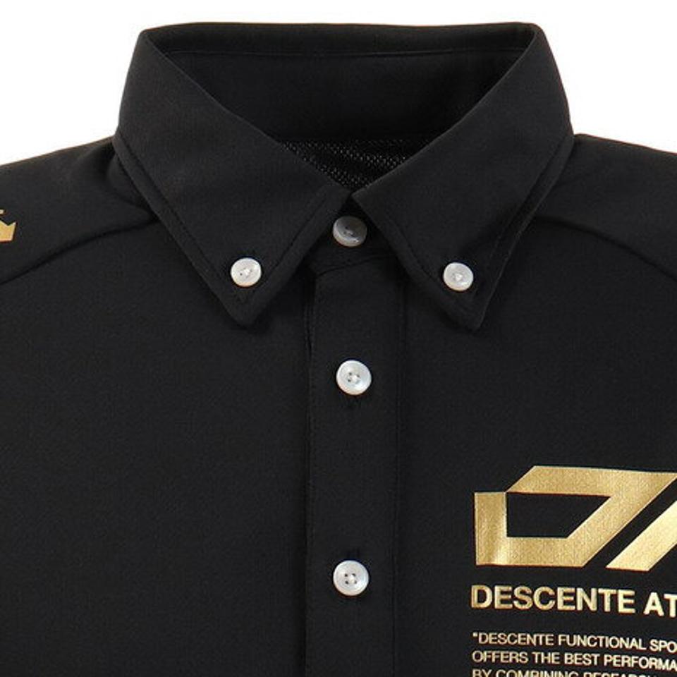 デサント(DESCENTE)(メンズ)ドライプラス ポロシャツ DX-C0039XB BK