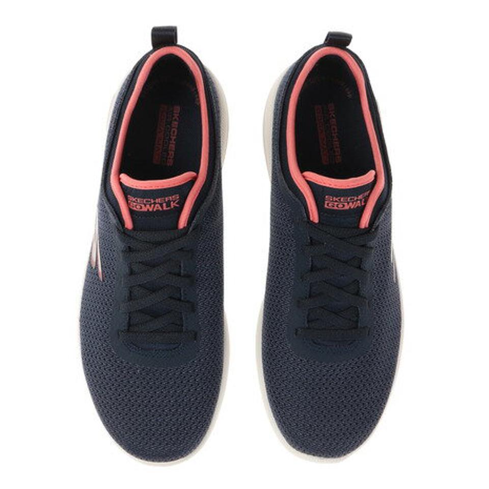 スケッチャーズ(SKECHERS) ゴーウォークジョイデラックス ブラック ネイビー 124603 レディース シューズ スニーカー(レディース)