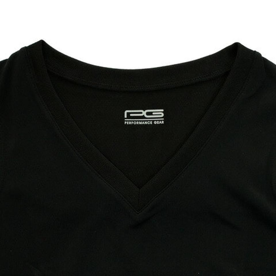 パフォーマンスギア(PG)(キッズ)ジュニア ドライプラス Vネックインナー 751PG9ES6728 BLK