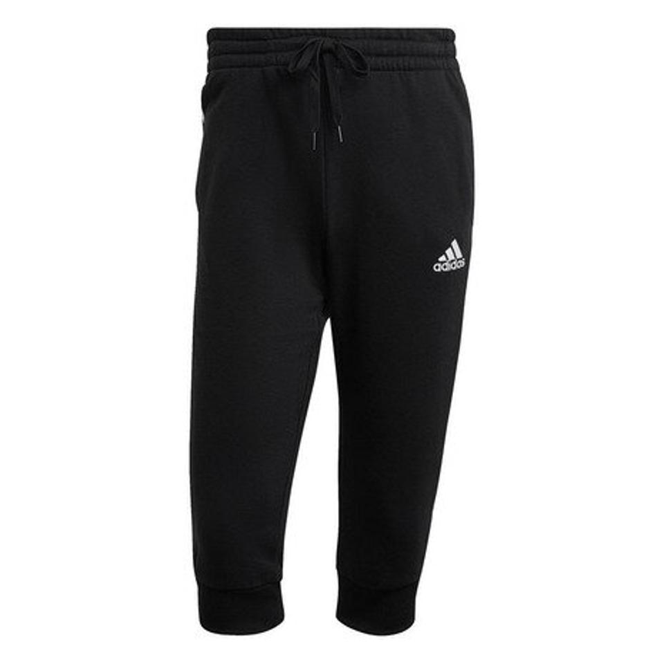 【20%OFFクーポン有 4/10迄】アディダス（adidas） エッセンシャルズ 3ストライプス フレンチテリー テーパード カフ 3/4パンツ 31313-GK8987 （メンズ）