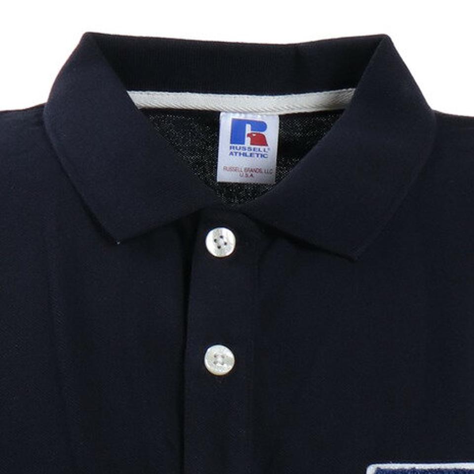 ラッセル(RUSSELL) ロゴ ポロシャツ RBM20S0015 NVY (メンズ)