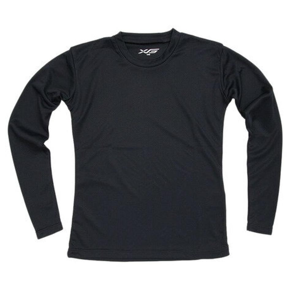 エックスティーエス(XTS) 野球 アンダーシャツ ジュニア シャインブロック 長袖 インナー シャツ 724G6CD3920 (キッズ)