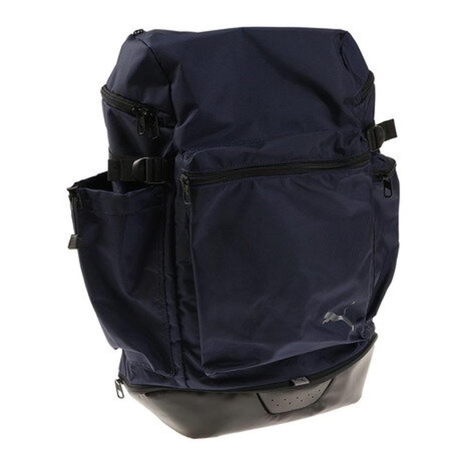 【6/5 24h限定 エントリー＆対象4店舗買い回りで最大P10倍！】プーマ（PUMA）（メンズ、レディース）TR プロ プレミアム バックパック 078081 02 スポーツバッグ リュック ネイビー 紺