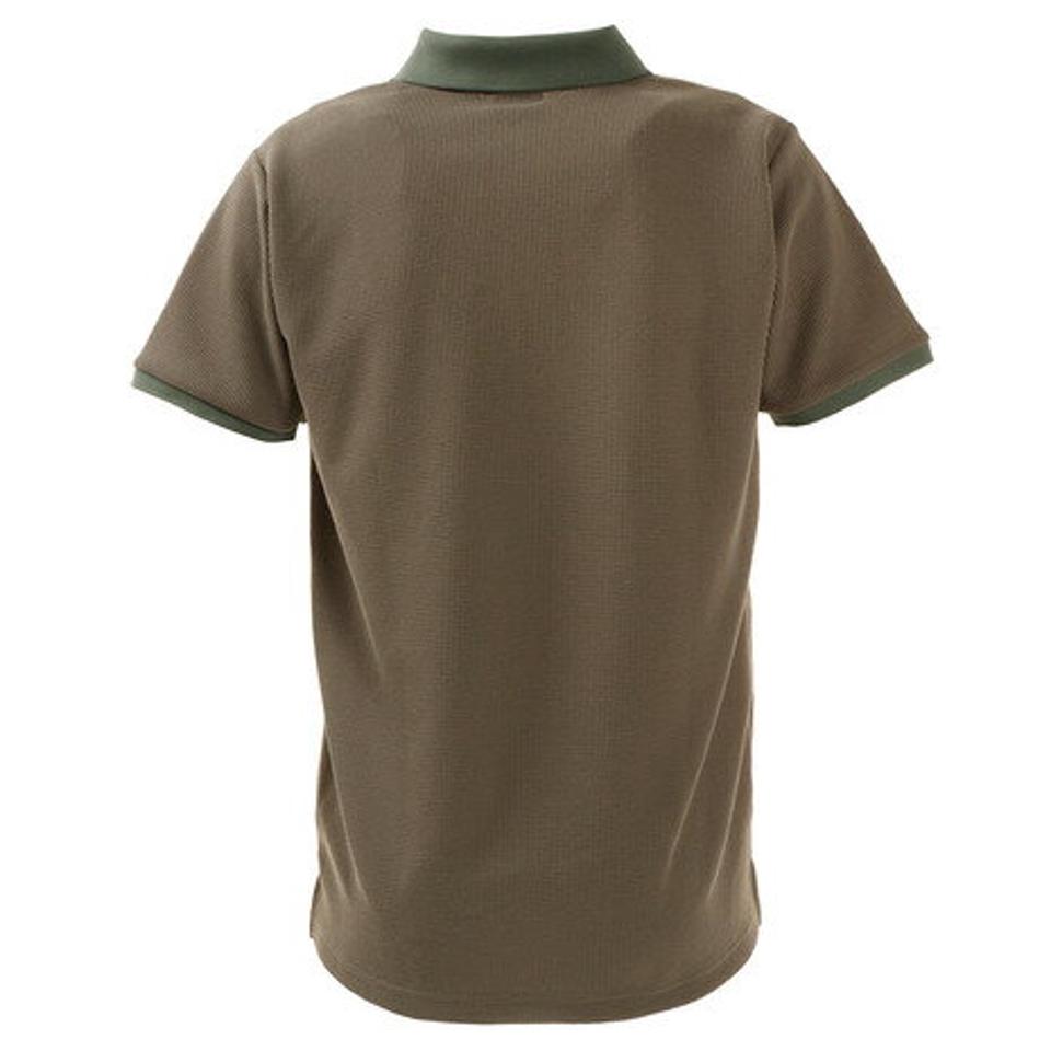 クランク(CLUNK) ゴルフウェア ワッフルロゴ ポロシャツ CL5HTG61 KHK (メンズ)