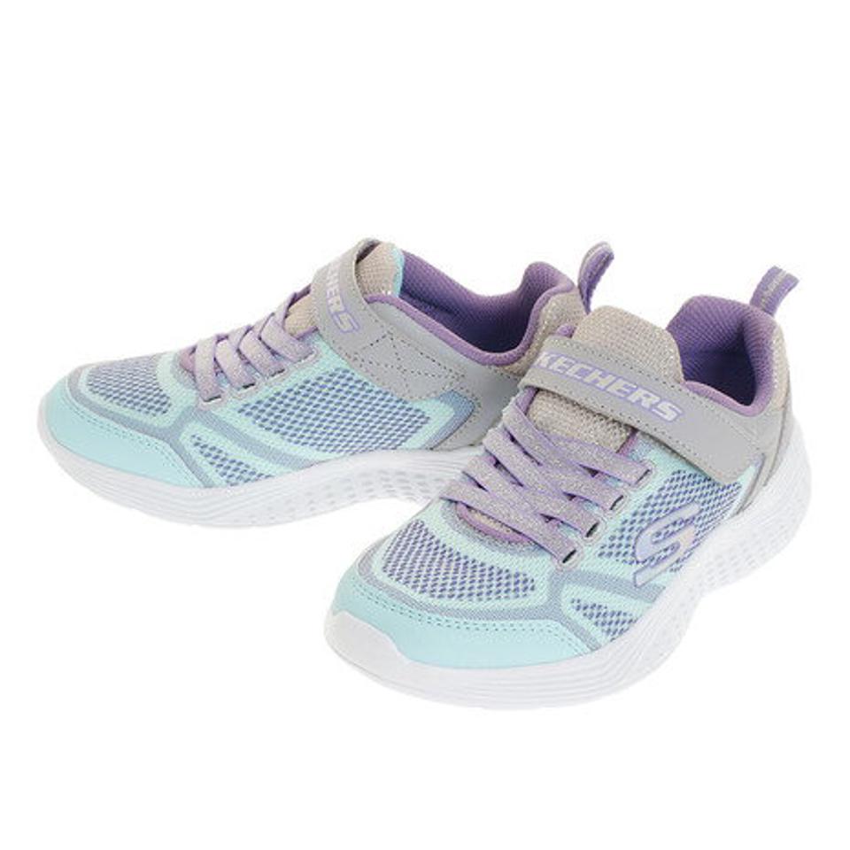 スケッチャーズ(SKECHERS)(キッズ)ジュニアスニーカー SNAP SPRINTS 81372L-GYMT スポーツシューズ