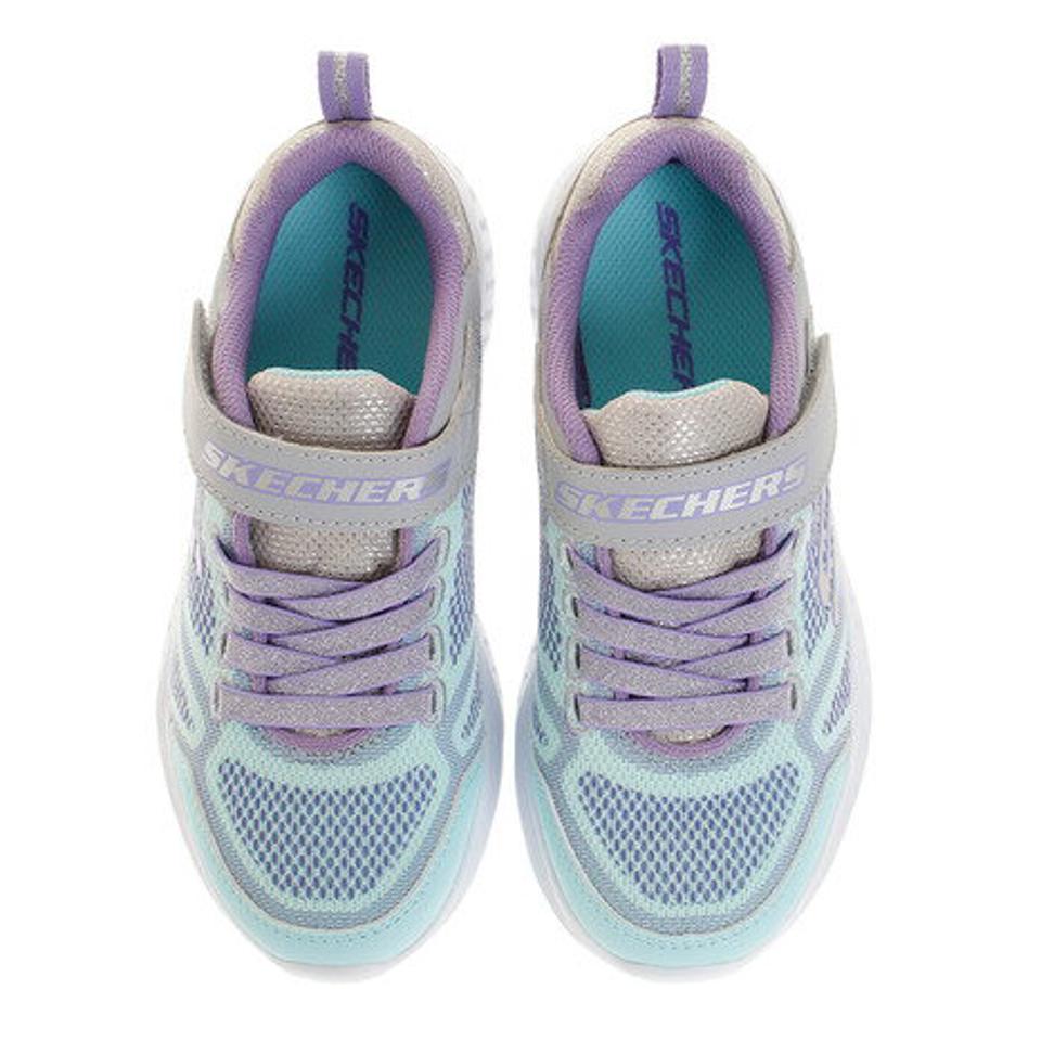 スケッチャーズ(SKECHERS)(キッズ)ジュニアスニーカー SNAP SPRINTS 81372L-GYMT スポーツシューズ